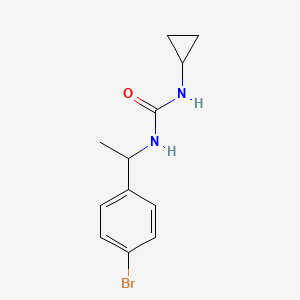 1-[1-(4-Bromophenyl)ethyl]-3-cyclopropylurea