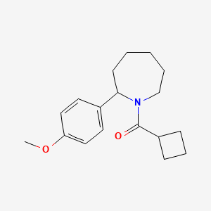 Cyclobutyl-[2-(4-methoxyphenyl)azepan-1-yl]methanone