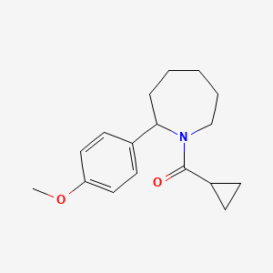 Cyclopropyl-[2-(4-methoxyphenyl)azepan-1-yl]methanone