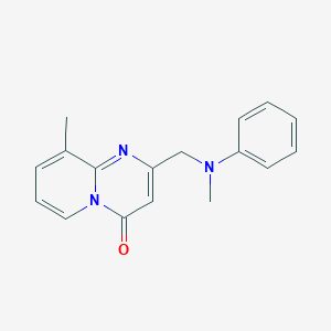 9-methyl-2-[(N-methylanilino)methyl]pyrido[1,2-a]pyrimidin-4-one