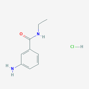 3-amino-N-ethylbenzamide;hydrochloride