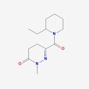 6-(2-Ethylpiperidine-1-carbonyl)-2-methyl-4,5-dihydropyridazin-3-one