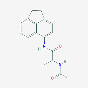 2-acetamido-N-(1,2-dihydroacenaphthylen-5-yl)propanamide