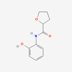 N-(2-hydroxyphenyl)oxolane-2-carboxamide