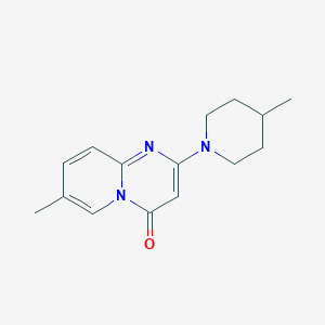 7-Methyl-2-(4-methylpiperidin-1-yl)pyrido[1,2-a]pyrimidin-4-one