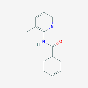 N-(3-methylpyridin-2-yl)cyclohex-3-ene-1-carboxamide