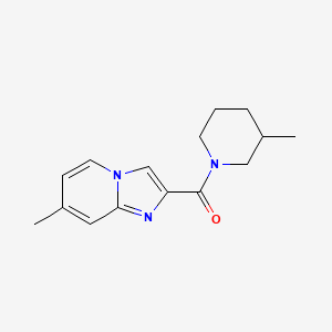 7-Methyl-2-[(3-methylpiperidin-1-yl)carbonyl]imidazo[1,2-a]pyridine