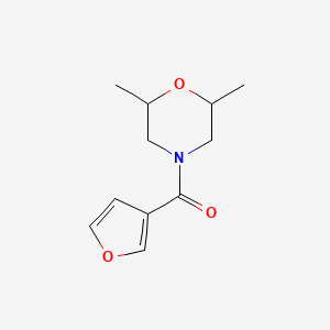 (2,6-Dimethylmorpholin-4-yl)-(furan-3-yl)methanone