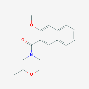 (3-Methoxynaphthalen-2-yl)-(2-methylmorpholin-4-yl)methanone