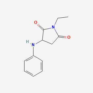 3-Anilino-1-ethylpyrrolidine-2,5-dione