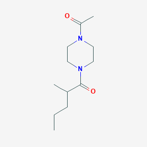 1-(4-Acetylpiperazin-1-yl)-2-methylpentan-1-one