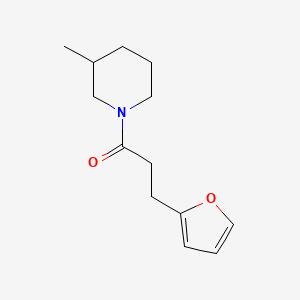 3-(Furan-2-yl)-1-(3-methylpiperidin-1-yl)propan-1-one