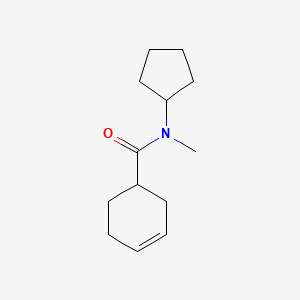 N-cyclopentyl-N-methylcyclohex-3-ene-1-carboxamide