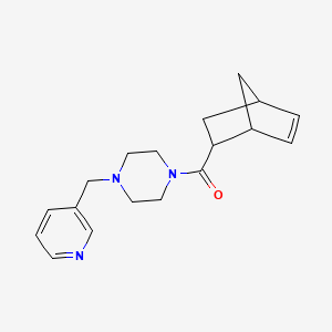 2-Bicyclo[2.2.1]hept-5-enyl-[4-(pyridin-3-ylmethyl)piperazin-1-yl]methanone