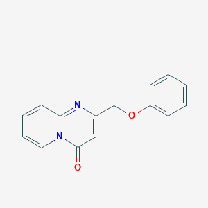 2-[(2,5-Dimethylphenoxy)methyl]pyrido[1,2-a]pyrimidin-4-one