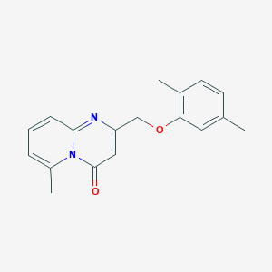 2-[(2,5-Dimethylphenoxy)methyl]-6-methylpyrido[1,2-a]pyrimidin-4-one