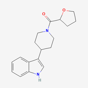 [4-(1H-indol-3-yl)piperidin-1-yl]-(oxolan-2-yl)methanone