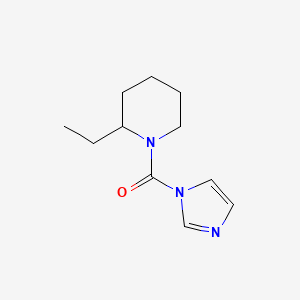 molecular formula C11H17N3O B7492236 (2-Ethylpiperidin-1-yl)-imidazol-1-ylmethanone 