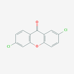 B074923 2,6-Dichloroxanthen-9-one CAS No. 1556-62-3