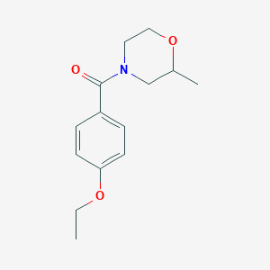 (4-Ethoxyphenyl)-(2-methylmorpholin-4-yl)methanone