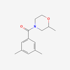 (3,5-Dimethylphenyl)-(2-methylmorpholin-4-yl)methanone