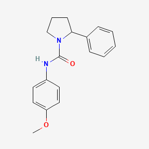 N-(4-methoxyphenyl)-2-phenylpyrrolidine-1-carboxamide