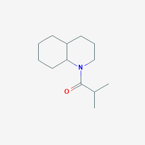 1-(3,4,4a,5,6,7,8,8a-octahydro-2H-quinolin-1-yl)-2-methylpropan-1-one