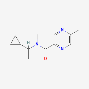 N-(1-cyclopropylethyl)-N,5-dimethylpyrazine-2-carboxamide
