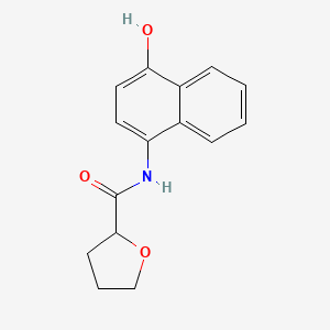 N-(4-hydroxynaphthalen-1-yl)oxolane-2-carboxamide