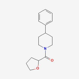 Oxolan-2-yl-(4-phenylpiperidin-1-yl)methanone