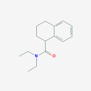 molecular formula C15H21NO B7494005 N,N-二乙基-1,2,3,4-四氢萘-1-甲酰胺 