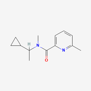 N-(1-cyclopropylethyl)-N,6-dimethylpyridine-2-carboxamide