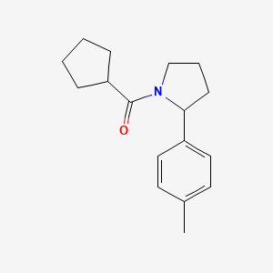 Cyclopentyl-[2-(4-methylphenyl)pyrrolidin-1-yl]methanone