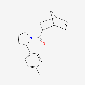 2-Bicyclo[2.2.1]hept-5-enyl-[2-(4-methylphenyl)pyrrolidin-1-yl]methanone