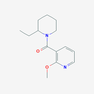 molecular formula C14H20N2O2 B7494182 (2-Ethylpiperidin-1-yl)-(2-methoxypyridin-3-yl)methanone 