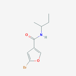 5-bromo-N-butan-2-ylfuran-3-carboxamide