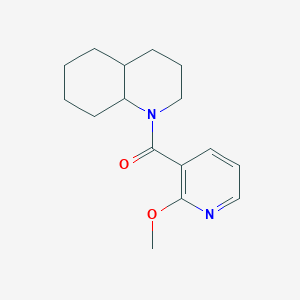 3,4,4a,5,6,7,8,8a-octahydro-2H-quinolin-1-yl-(2-methoxypyridin-3-yl)methanone