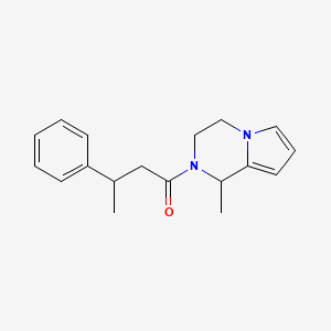 1-(1-methyl-3,4-dihydro-1H-pyrrolo[1,2-a]pyrazin-2-yl)-3-phenylbutan-1-one