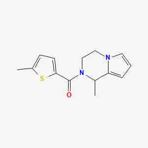 (1-methyl-3,4-dihydro-1H-pyrrolo[1,2-a]pyrazin-2-yl)-(5-methylthiophen-2-yl)methanone