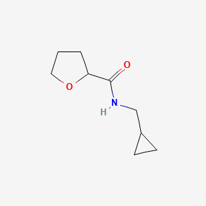 N-(cyclopropylmethyl)oxolane-2-carboxamide
