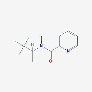 N-(3,3-dimethylbutan-2-yl)-N-methylpyridine-2-carboxamide