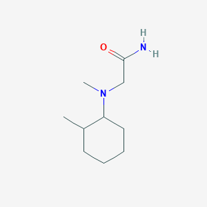 molecular formula C10H20N2O B7494721 2-[Methyl-(2-methylcyclohexyl)amino]acetamide 