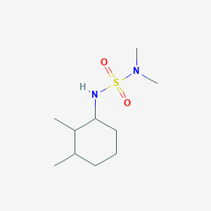 molecular formula C10H22N2O2S B7494755 1-(Dimethylsulfamoylamino)-2,3-dimethylcyclohexane 