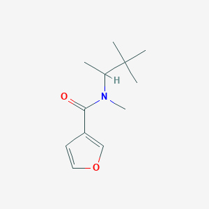 N-(3,3-dimethylbutan-2-yl)-N-methylfuran-3-carboxamide