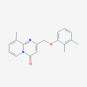 2-[(2,3-Dimethylphenoxy)methyl]-9-methylpyrido[1,2-a]pyrimidin-4-one