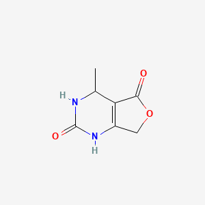 4-methyl-1H,2H,3H,4H,5H,7H-furo[3,4-d]pyrimidine-2,5-dione