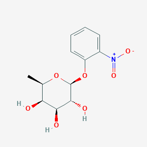 molecular formula C12H15NO7 B074955 邻硝基苯基-β-D-岩藻糖苷 CAS No. 1154-94-5