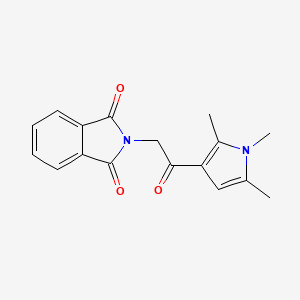 2-[2-Oxo-2-(1,2,5-trimethylpyrrol-3-yl)ethyl]isoindole-1,3-dione