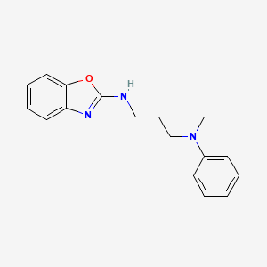 N-(1,3-benzoxazol-2-yl)-N'-methyl-N'-phenylpropane-1,3-diamine