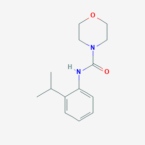 N-(2-propan-2-ylphenyl)morpholine-4-carboxamide